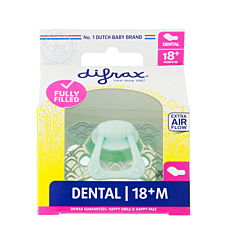 Difrax Sucette Dental 18m+ 1 Pièce