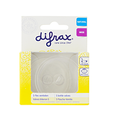 Difrax Valve Anti Colique pour Biberon S 2 Pièces