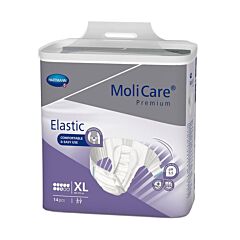 Hartmann MoliCare Premium Elastic Change d'Incontinence 8 Gouttes Taille XL 14 Pièces