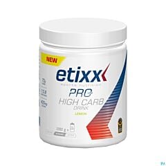 Etixx High Carb Drink Pro Line Citron 1kg