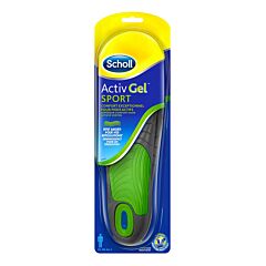 Scholl Activ Gel Sport Semelles Homme 1 Paire