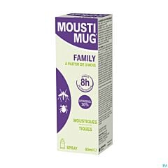 Moustimug Citriodiol 30% Family Spray - 60ml