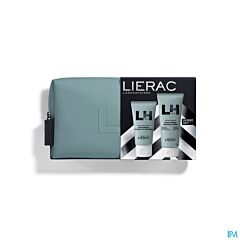 Lierac Homme Kerstset Energiserende Hydraterende Gel 50ml + Douchegel 200ml Gratis