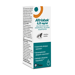 Altriabak 0,25mg/ml Oogdruppels - 5ml