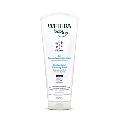 Weleda Baby 3 en 1 Crème Lavante Mauve Blanche - 200ml