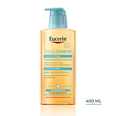 Eucerin AtopiControl Huile Bain & Douche Peau Sèche & Atopique Flacon Pompe 400ml