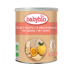 Babybio 3 Vruchtengranen Quinoa 6 Maanden - 220g