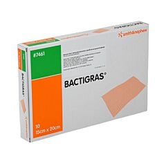 Bactigras Pansement - 15cmx 20cm - 10 Pièces