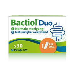 Bactiol Duo Normale Stoelgang/ Weerstand - 30 Capsules
