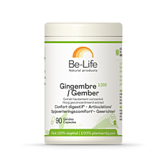 Be-Life Gingembre 1200 - 90 Gélules