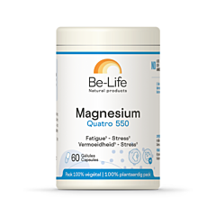Be-Life Magnesium Quatro 550 - 60 Gélules
