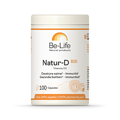 Be-Life Natur-D 800 - 100 Gélules