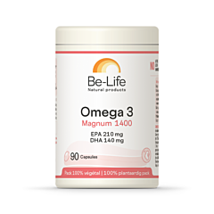 Be-Life Omega 3 Magnum 1400 - 90 Gélules