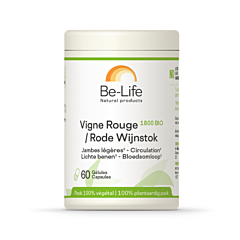 Be-Life Rode Wijnstok 1800 BIO - 60 Capsules