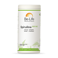 Be-Life Spiruline 500 BIO - 200 Comprimés
