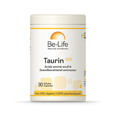 Be-Life Taurin 500 Acide Aminé 90 Gélules