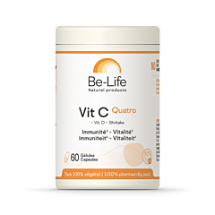 Be-Life Vit C Quatro - 60 Gélules