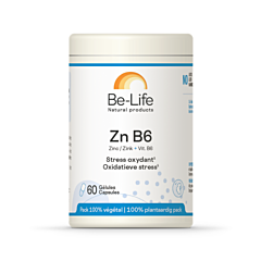 Be-Life Zn B6 - 60 Gélules