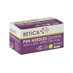 Betica Quinta Pennaalden Diabetes - 4mmx32g - 100 Stuks