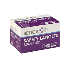 Betica Lancettes De Sécurité - 1,8mmx30g - 100 Pièces