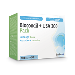 Biocondil Kraakbeen 180 Tabletten + USA 300 90 Capsules