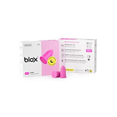 Blox Oordopjes Sleep Schuim Small Roze - 5 Paar