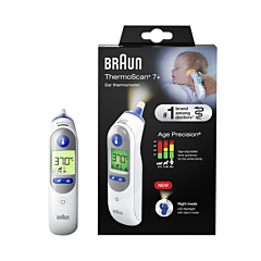 Braun Thermoscan 7+ Oorthermometer - 1 Stuk