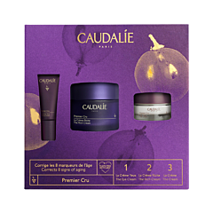 Caudalie Coffret Cadeau Premier Cru Crème Riche 50ml + 2 Produits OFFERTS