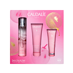 Caudalie Coffret Cadeau Eau Fraîche Rose De Vigne 50ml + 2 Produits OFFERTS