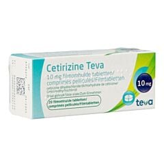 Cetirizine Teva 10mg 20 Tabletten