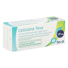 Cetirizine Teva 10mg 7 Tabletten