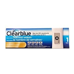 Clearblue Zwangerschapstest Met Wekenindicator 1 Stuk