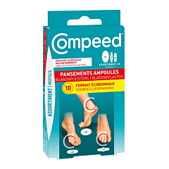 Compeed Blarenpleisters Voordeelverpakking Mix - 10 Stuks