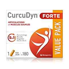 CurcuDyn Forte 180 Capsules 