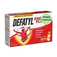 Defatyl Energy Plus 14 + 7 GRATIS -  15ml