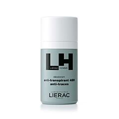 Lierac Homme Déodorant Anti-Transpirant 48h Roll-On 50ml