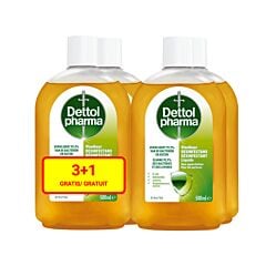 Dettolpharma Desinfectant Liquide Original 500ml PROMO 3+1 GRATUITS