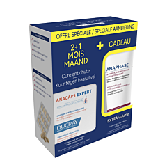 Ducray Anacaps Expert 90 Capsules + Anaphase+ Shampooing OFFERT 100ml