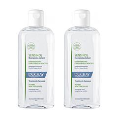 Ducray Sensinol Fysio Beschermde Behandelende Shampoo - 2x400ml
