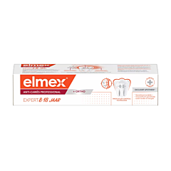 Elmex Dentifrice Anti-Caries Professional + Ortho - 8-18 Ans - 75ml