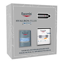 Eucerin Coffret Hyaluron-Filler +3x Effect Crème de Jour IP30 50ml + 2 Produits Offerts