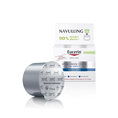 Eucerin Hyaluron-Filler + 3x Effect Nachtcrème Navulling - 50ml