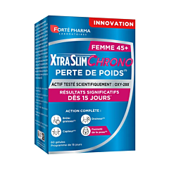 Forté Pharma XtraSlim Chrono Woman 45+ - 60 Gélules