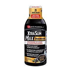 Forté Pharma Xtraslim Max Draineur Cassis - 500ml