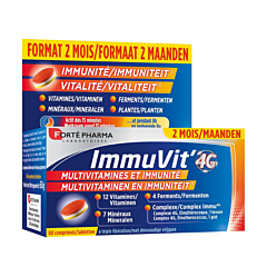 Forté Pharma Promo Immuvit 4G 2 Maanden Gratis - 60 Tabletten
