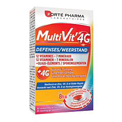 Forté Pharma MultiVit' 4G Défenses 30 Comprimés
