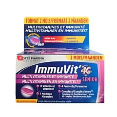 Forté Pharma ImmuVit 4G Senior - 60 Comprimés Promo