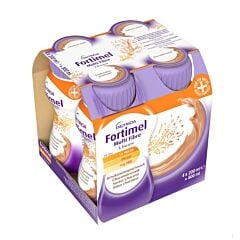 Fortimel Energy Multi Fiber 1.5kcal Chocolade Flesjes - 4x200ml