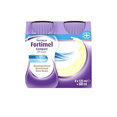 Fortimel Compact 2.4kcal Banane - 4x125ml