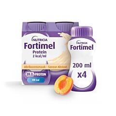 Fortimel Protein 2kcal Abrikoos - 4x200ml